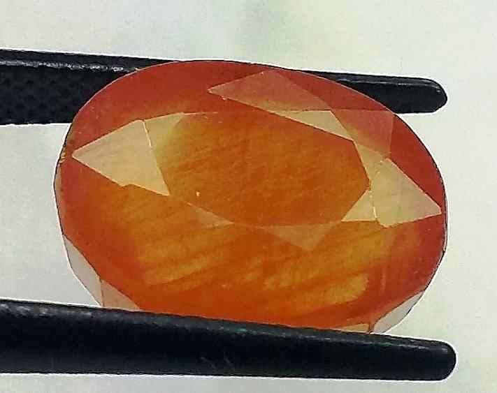 11.89 Carats African Padparadscha Sapphire 13.00 x 10.00 x 7.85 mm