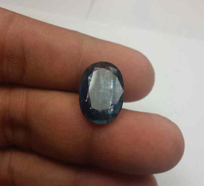 16.12 Carats Kyanite 20.68 x 12.65 x 6.23 mm