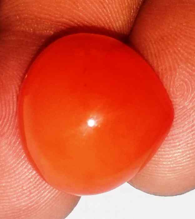 21.3 Carats Carnelian 18.14 x 18.90 x 9.12 mm