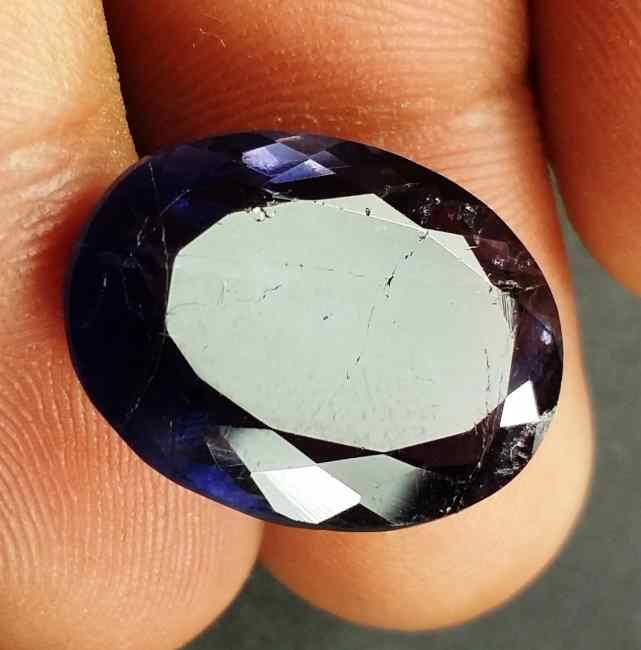 14.57 Carats Iolite 20.16 x 14.80 x 7.51 mm