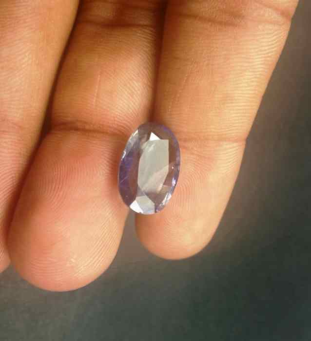 5.48 Carats Iolite 15.15 x 10.40 x 5.30 mm