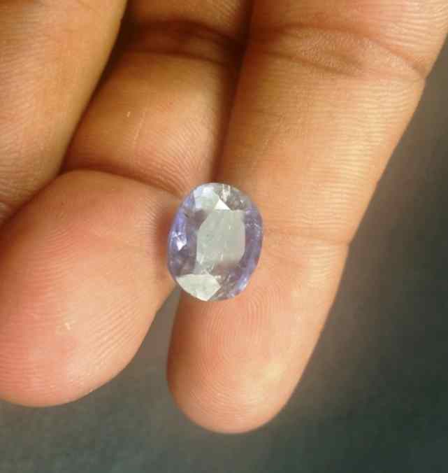5.33 Carats Iolite 12.36 x 10.25 x 6.70 mm