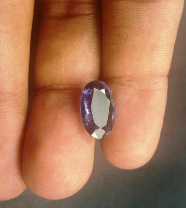 3.85 Carats Iolite 14.20 x 9.05 x 4.60 mm
