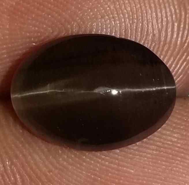 4.3 Carats Sillimanite Cat's Eye 11.60 x 8.15 x 5.30 mm