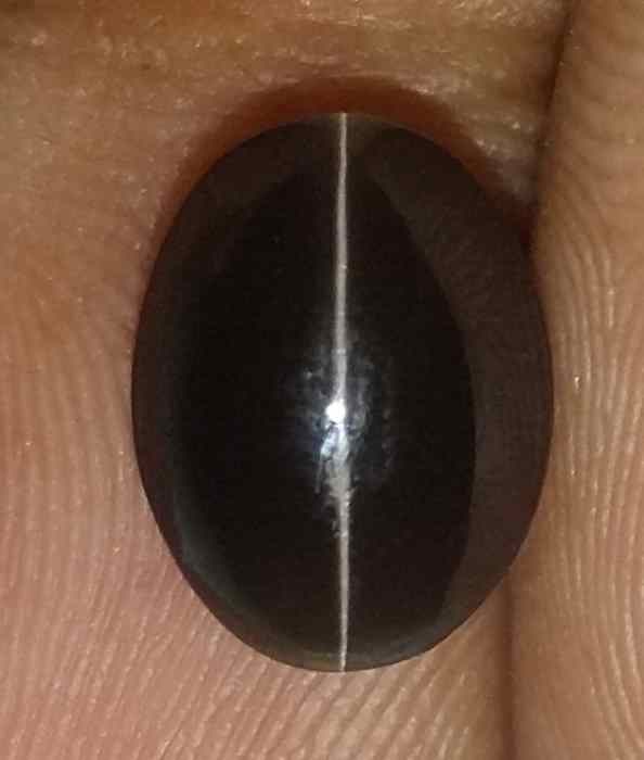 3.25 Carats Sillimanite Cat's Eye 10.20 x 7.61 x 4.90 mm