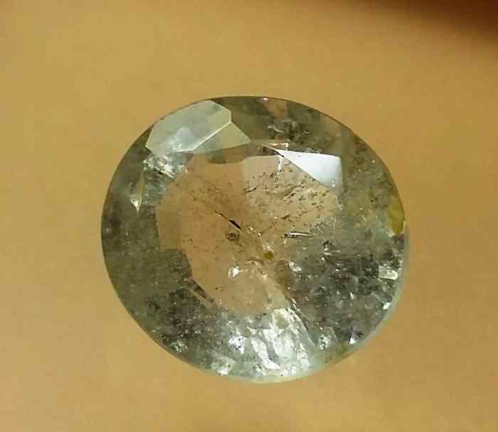 6.7 Carats Topaz 12.26 x 10.94 x 6.55 mm