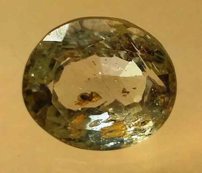5.84 Carats Topaz 11.83 x 10.33 x 6.25 mm