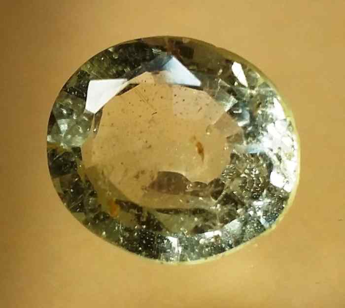 4.46 Carats Topaz 10.48 x 9.25 x 5.75 mm