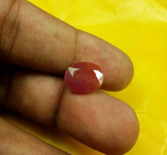 5.89 Carats Guinea Mines Ruby 11.36 x 9.51 x 4.79 mm