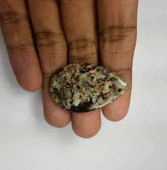 31.15 Carats Astrophyllite 37.07 x 24.64 x 4.26 mm