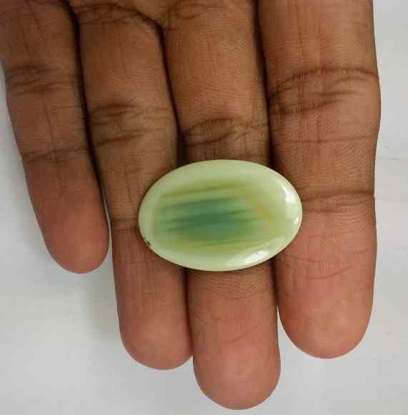 14.05 Carats Imperial Jasper 28.28 x 18.97 x 3.40 mm