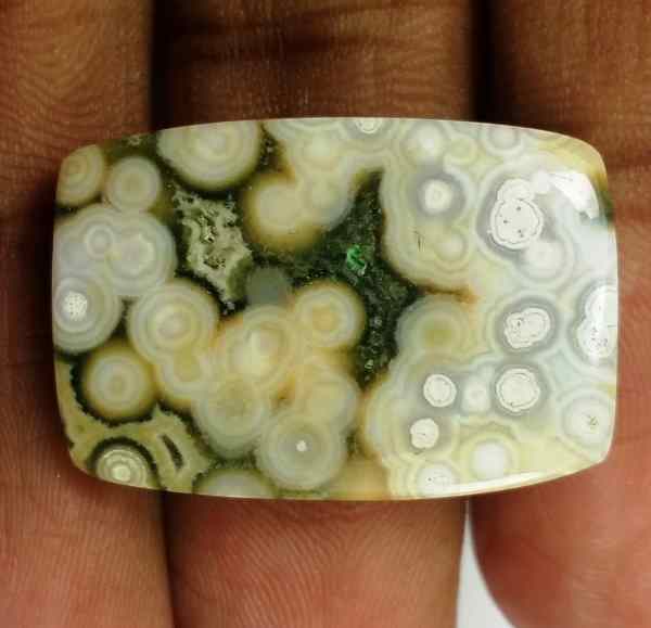 18.55 Carats Ocean Jasper 25.42 x 17.19 x 4.18 mm