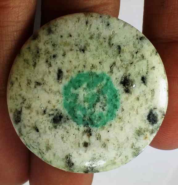 37.5 Carats K2 Jasper 32.18 x 32.18 x 4.64 mm