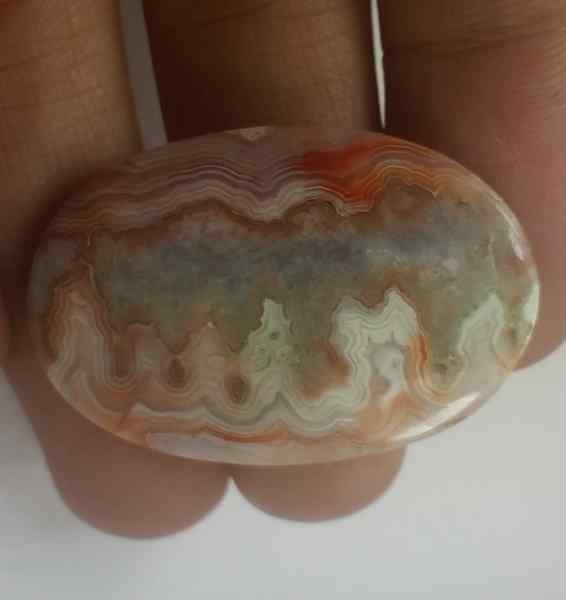 23.25 Carats Crazy Lace Agate 33.17 x 22.39 x 3.79 mm