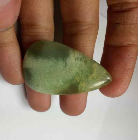 45.3 Carats Lizardite 40.27 x 24.73 x 6.20 mm