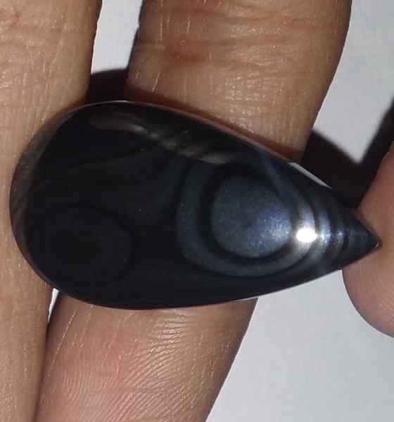 18 Carats Psilomelane 27.53 x 15.37 x 4.15 mm