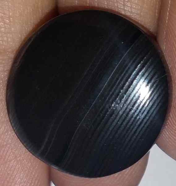 13.9 Carats Psilomelane 19.07 x 18.53 x 3.99 mm