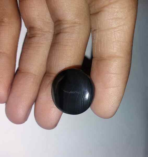 11 Carats Psilomelane 17.25 x 17.06 x 3.66 mm