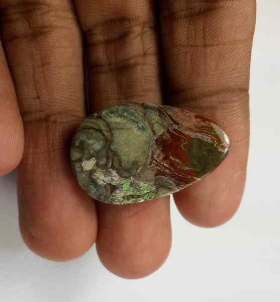 20.1 Carats Mushroom Rhyolite 28.89 x 18.27 x 4.31 mm