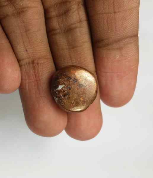 38.65 Carats Native Copper 15.95 x 15.69 x 7.31 mm