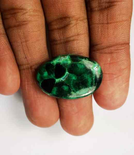 23.75 Carats Chrysocolla Malachite 26.55 x 17.94 x 4.50 mm