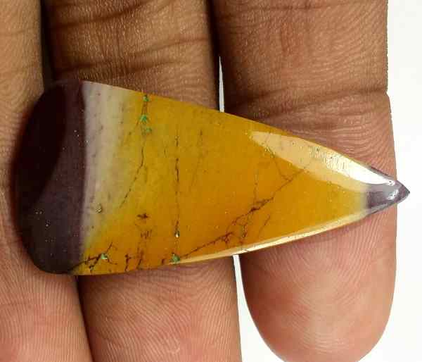 15.8 Carats Australian Mookaite 36.21 x 18.57 x 3.05 mm