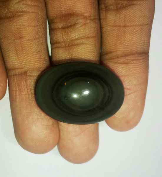 33.7 Carats Rainbow Obsidian 28.24 x 19.90 x 9.34 mm