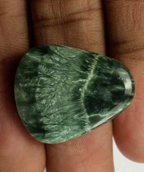 19 Carats Seraphinite 24.60 x 20.06 x 4.74 mm