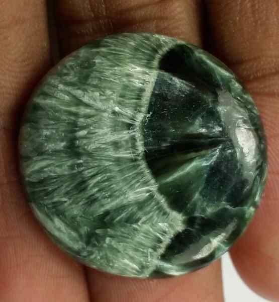 21.7 Carats Seraphinite 25.91 x 25.40 x 4.22 mm