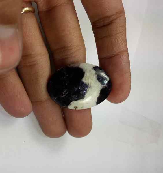 25.55 Carats Lapidolite  30.49 x 21.80 x 5.00 mm