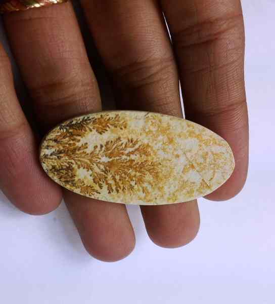 23.2 Carats Psilomelane Dendritic 44.45 x 21.04 x 2.84 mm