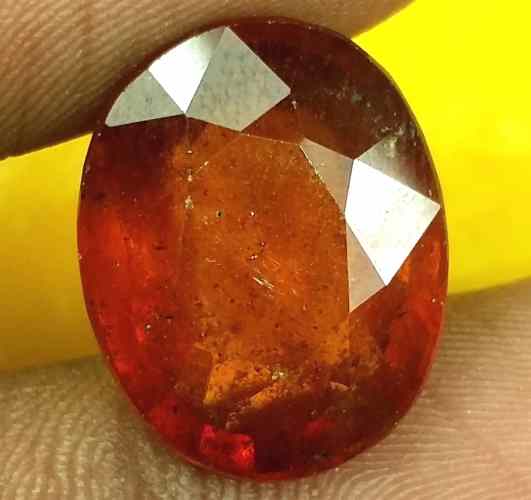 5.3 Carats Ceylon Hessonite 15.88 x 12.56 x 7.14 mm