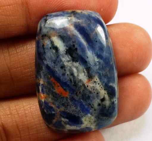 30.98 Carats Sodalite 29.97 x 19.91 x 6.16 mm