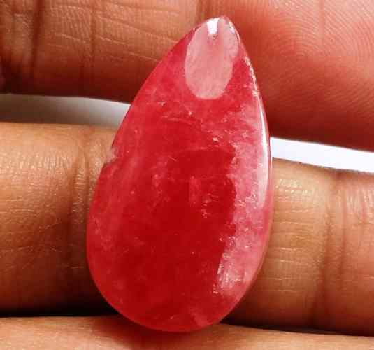 33.58 Carats Rhodochrosite 26.15 x 14.87 x 7.44 mm