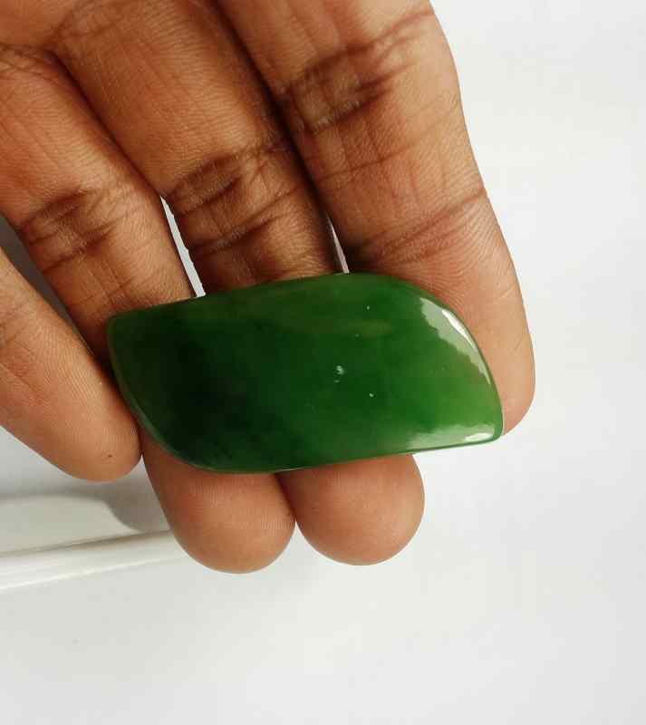 40.01 Carats Nephrite Jade 40.66 x 20.80 x 4.70 mm