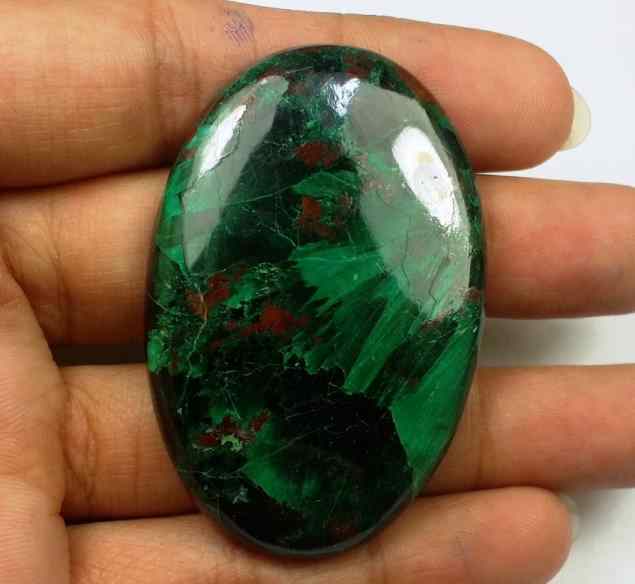 136.58 Carats Chrysocolla 50.64 x 33.12 x 6.58 mm
