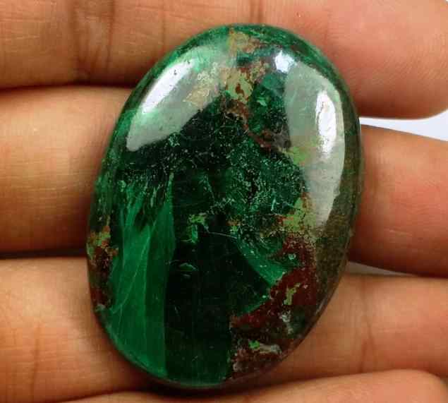 81.33 Carats Chrysocolla 37.75 x 26.48 x 6.64 mm