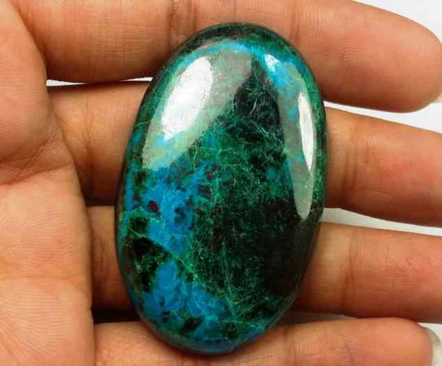 134.16 Carats Chrysocolla 48.44 x 30.23 x 7.35 mm