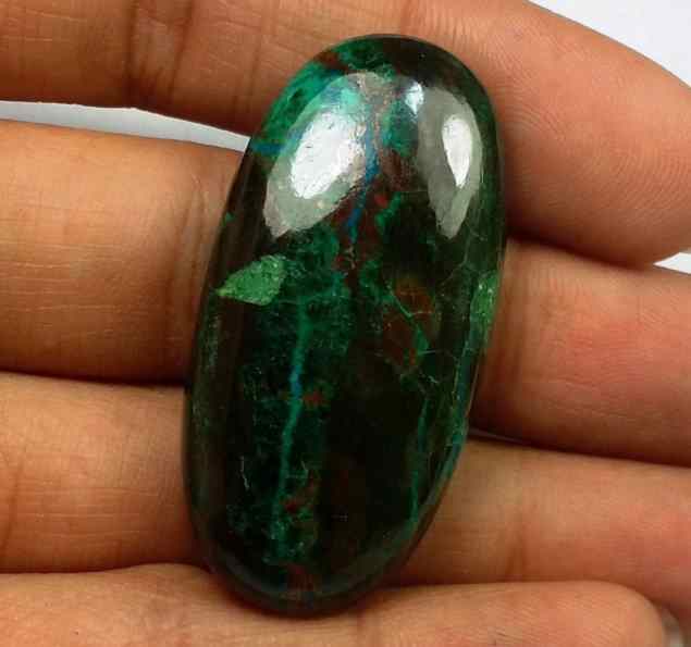 80.62 Carats Chrysocolla 39.06 x 19.32 x 8.18 mm