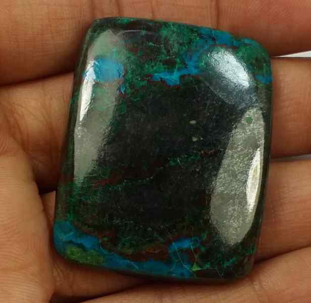 109.79 Carats Chrysocolla 37.00 x 29.52 x 6.56 mm