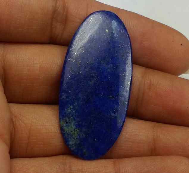 18.83 Carats Lapis Lazuli 41.79 x 19.40 x 2.46 mm