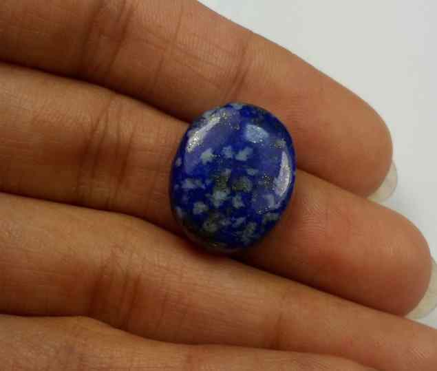 15.54 Carats Lapis Lazuli 18.29 x 14.71 x 5.37 mm