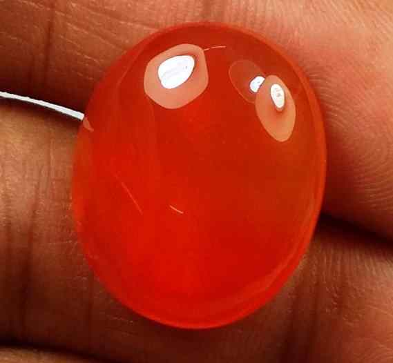 14.94 Carat Carnelian 19.04 x 15.86 x 6.64 mm