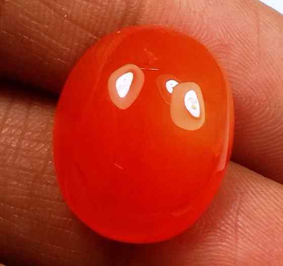 12.51 Carat Carnelian 16.90 x 14.02 x 7.42 mm