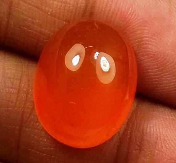 11.95 Carat Carnelian 16.11 x 12.87 x 7.72 mm
