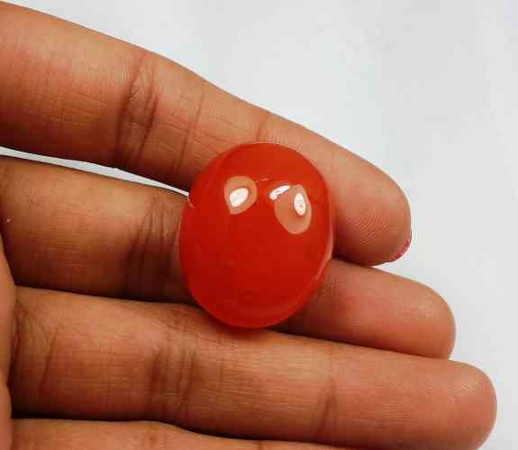 41 Carat Carnelian 24.01 x 19.92 x 12.04 mm