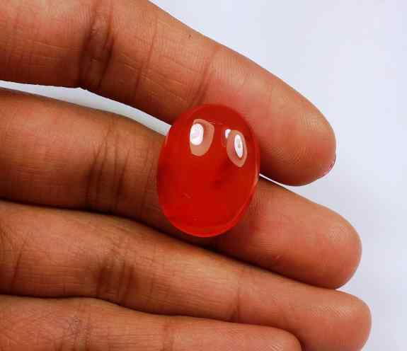 18.31 Carat Carnelian 20.31 x 15.52 x 8.04 mm