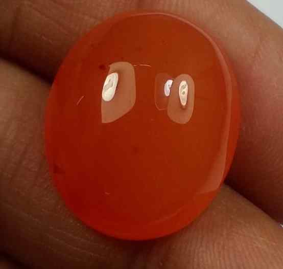18.11 Carat Carnelian 18.68 x 15.51 x 8.85 mm