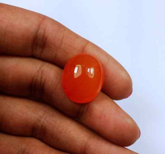 18.11 Carat Carnelian 18.68 x 15.51 x 8.85 mm