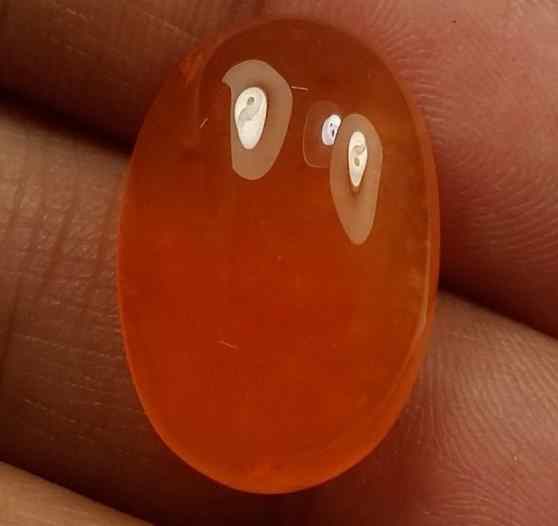 12.2 Carat Carnelian 18.96 x 12.61 x 6.64 mm
